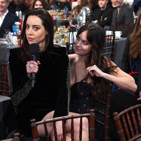 aubrey plaza dakota johnson|dakota johnson ellen degeneres show.